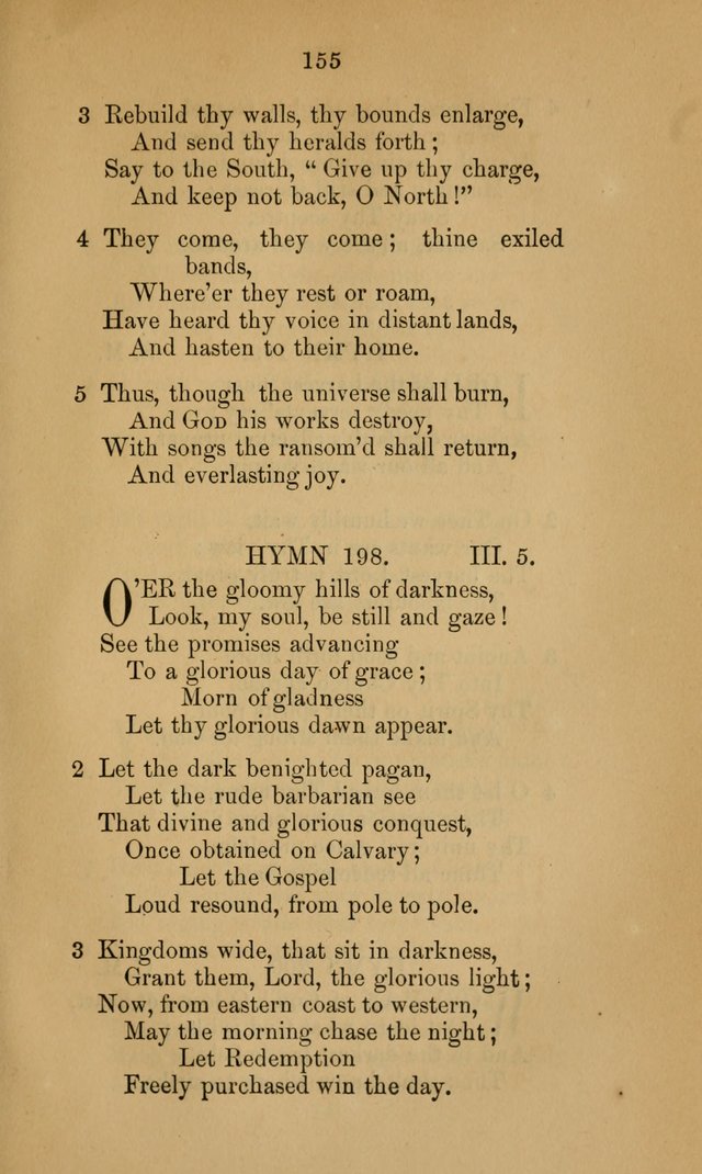 A Collection of Hymns page 155