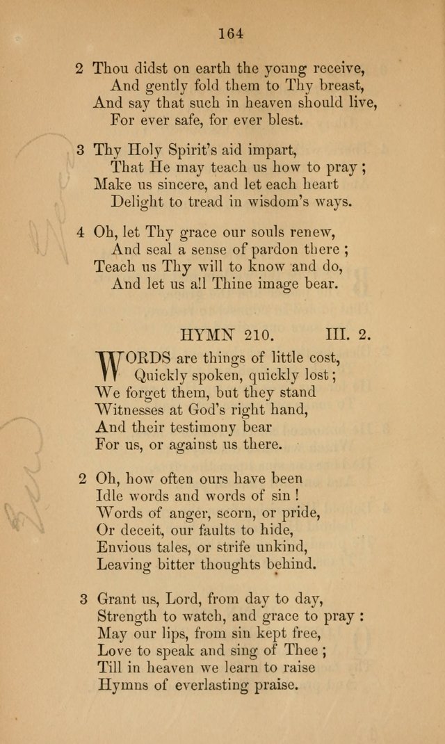 A Collection of Hymns page 164