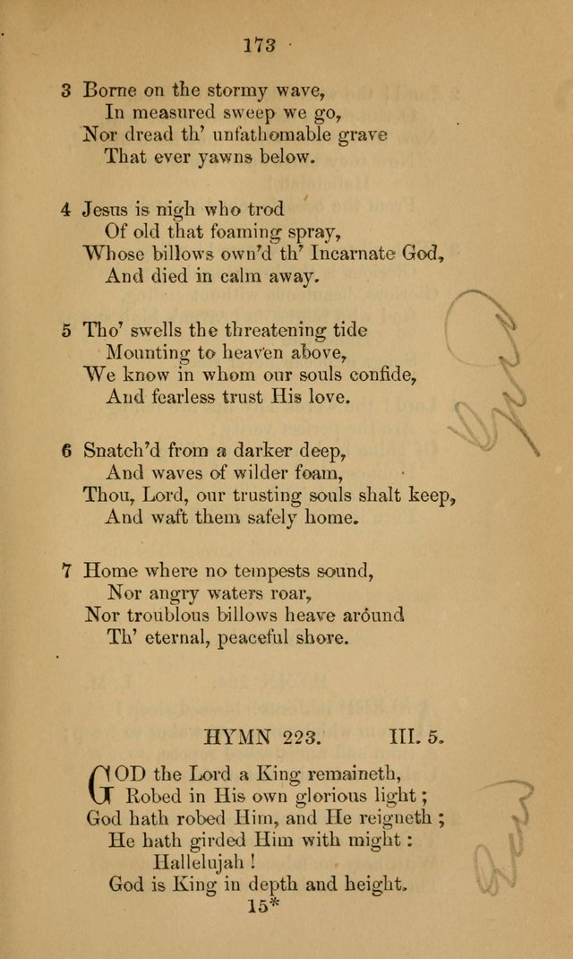 A Collection of Hymns page 173