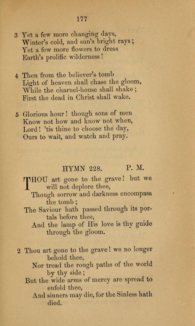 A Collection of Hymns page 177
