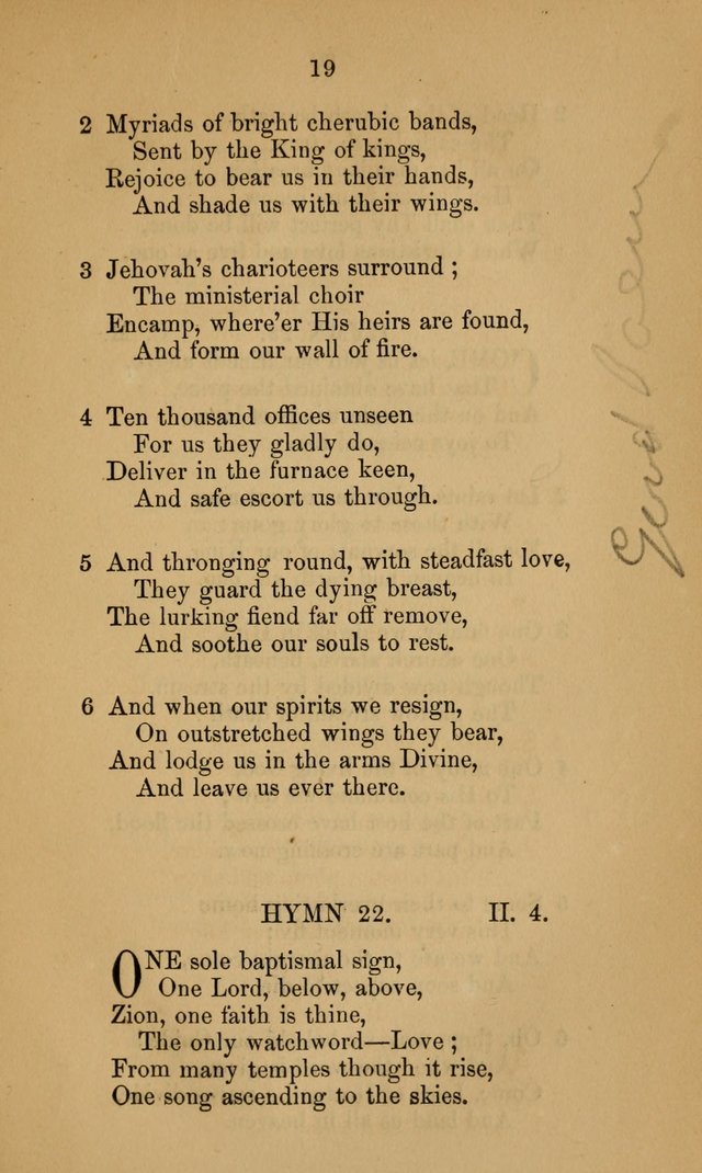 A Collection of Hymns page 19