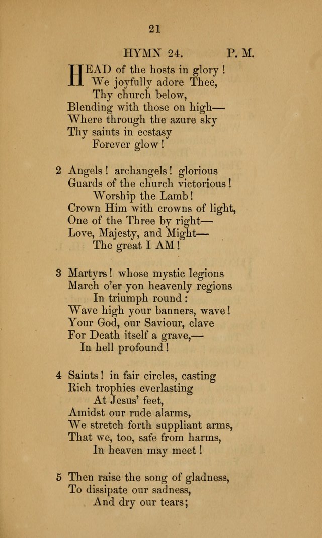 A Collection of Hymns page 21