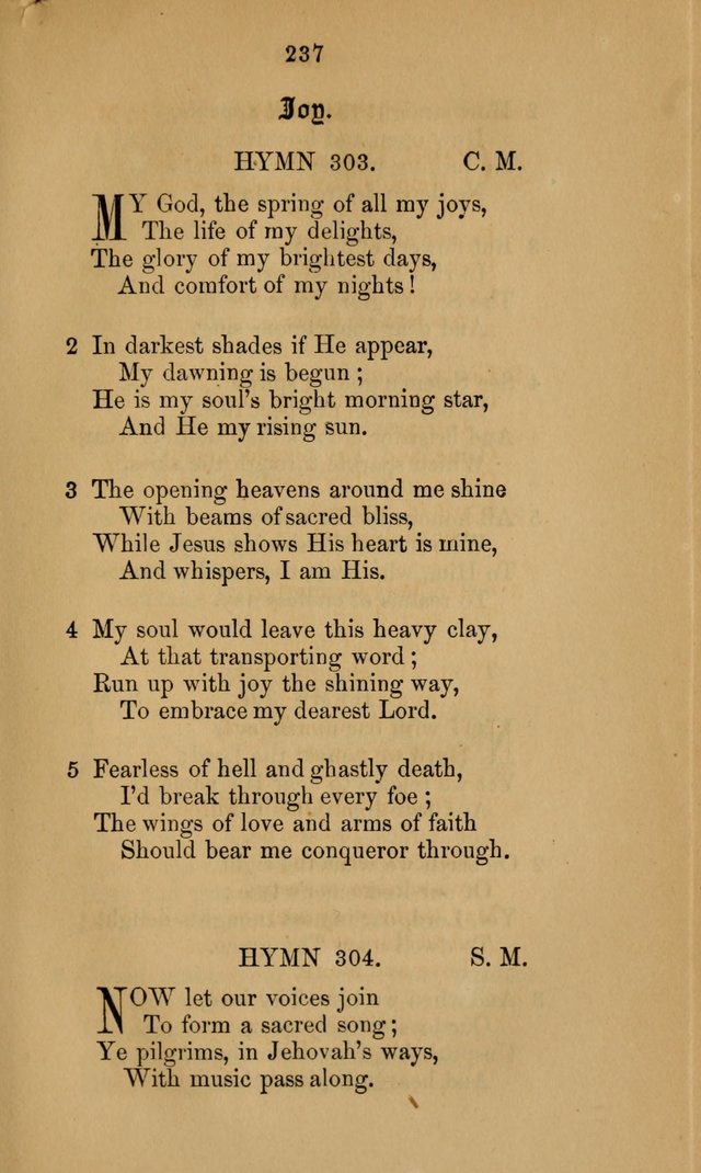 A Collection of Hymns page 237