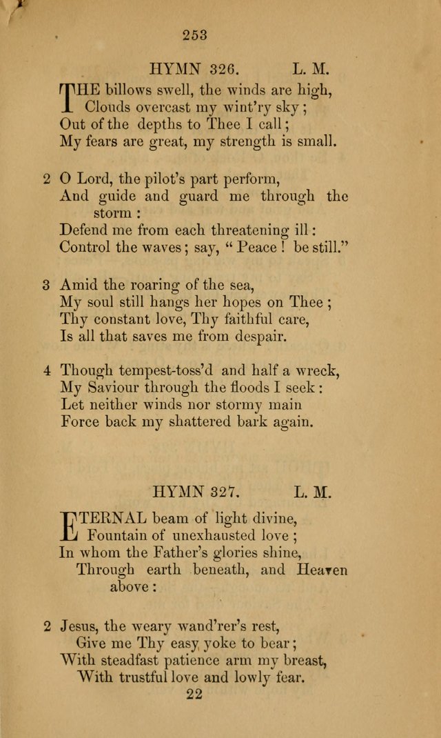 A Collection of Hymns page 253