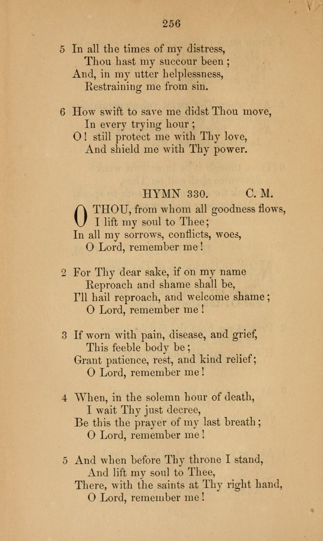 A Collection of Hymns page 256