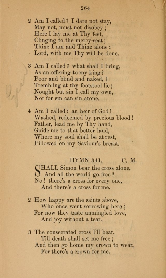 A Collection of Hymns page 264