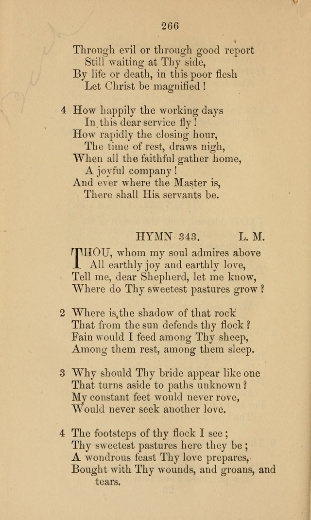 A Collection of Hymns page 266