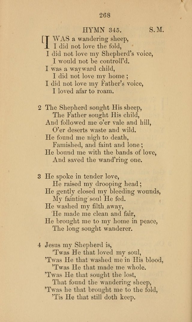 A Collection of Hymns page 268
