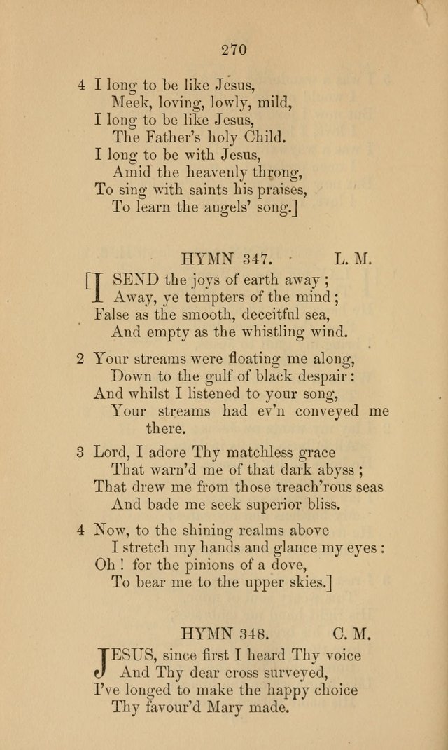 A Collection of Hymns page 270