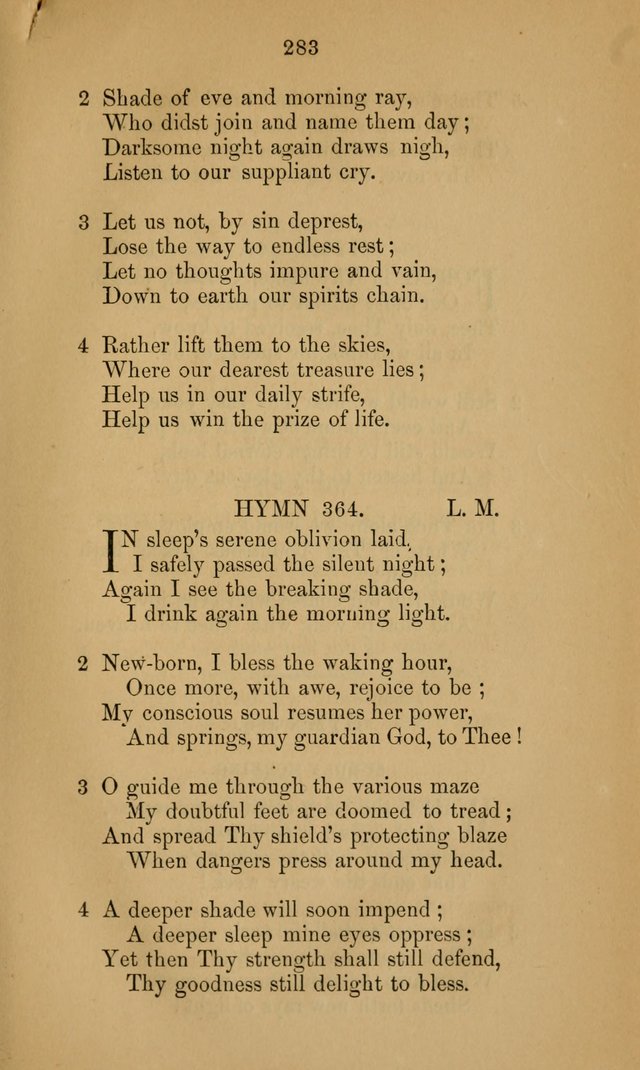 A Collection of Hymns page 283