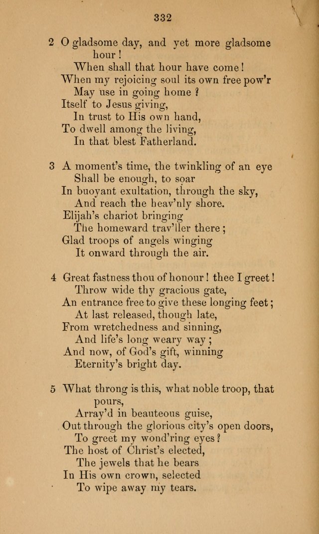 A Collection of Hymns page 332