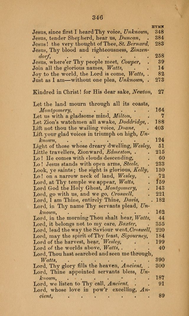 A Collection of Hymns page 346