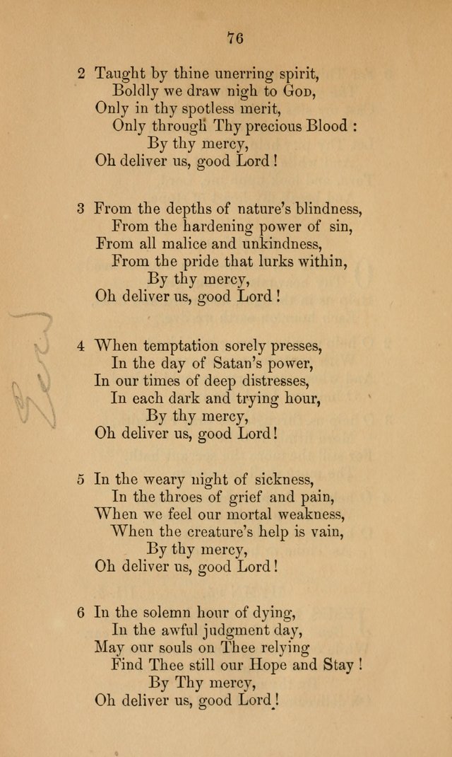 A Collection of Hymns page 76
