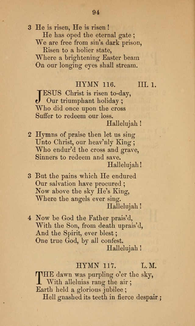 A Collection of Hymns page 94