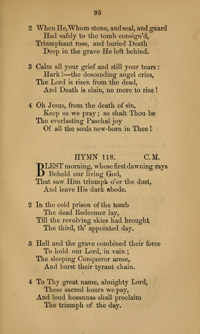A Collection of Hymns page 95