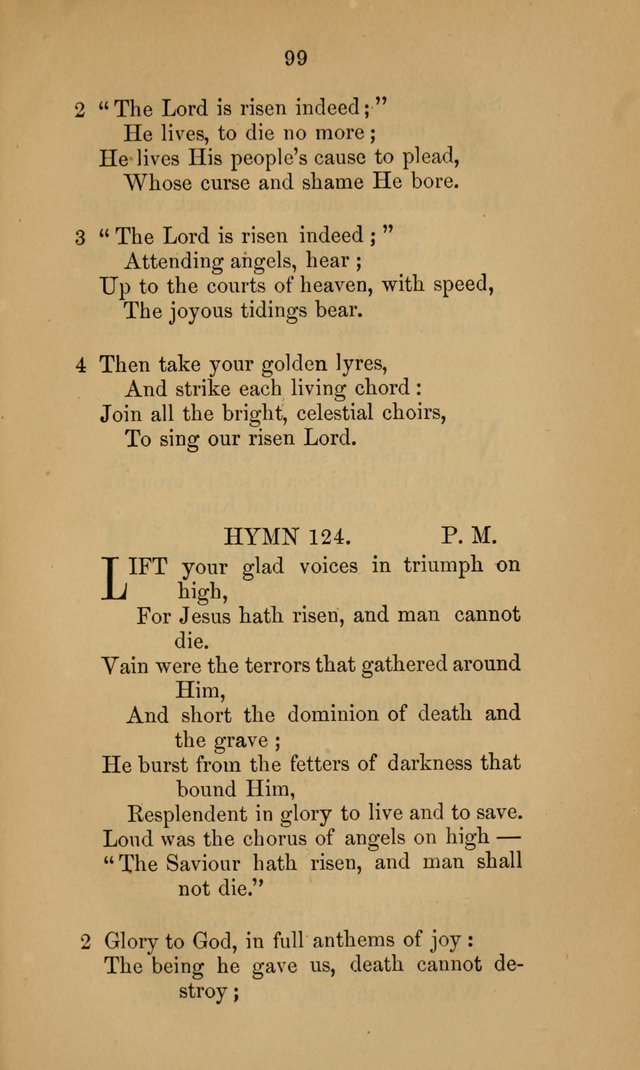 A Collection of Hymns page 99