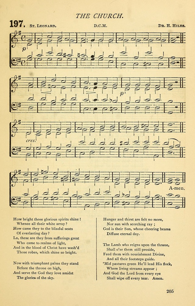 Church Hymnal page 205