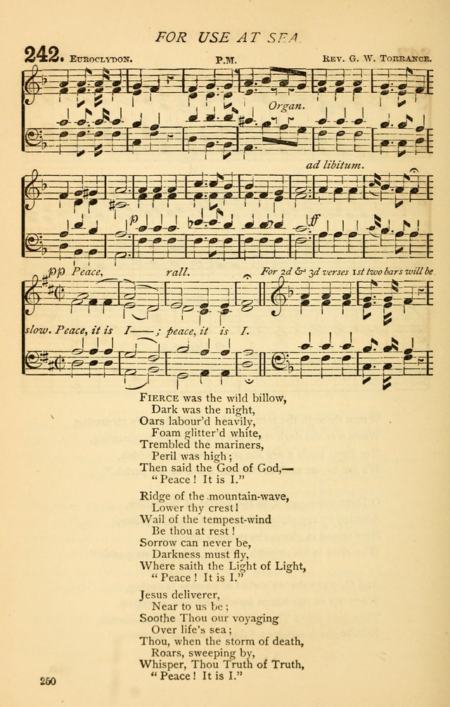 Church Hymnal page 250