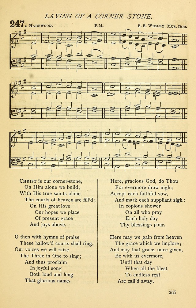 Church Hymnal page 255