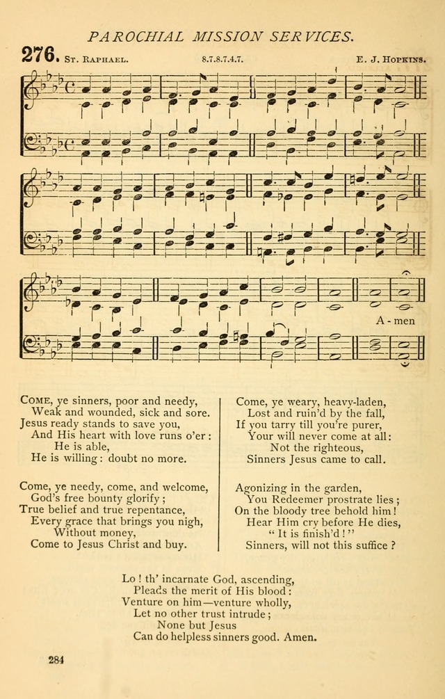 Church Hymnal page 284