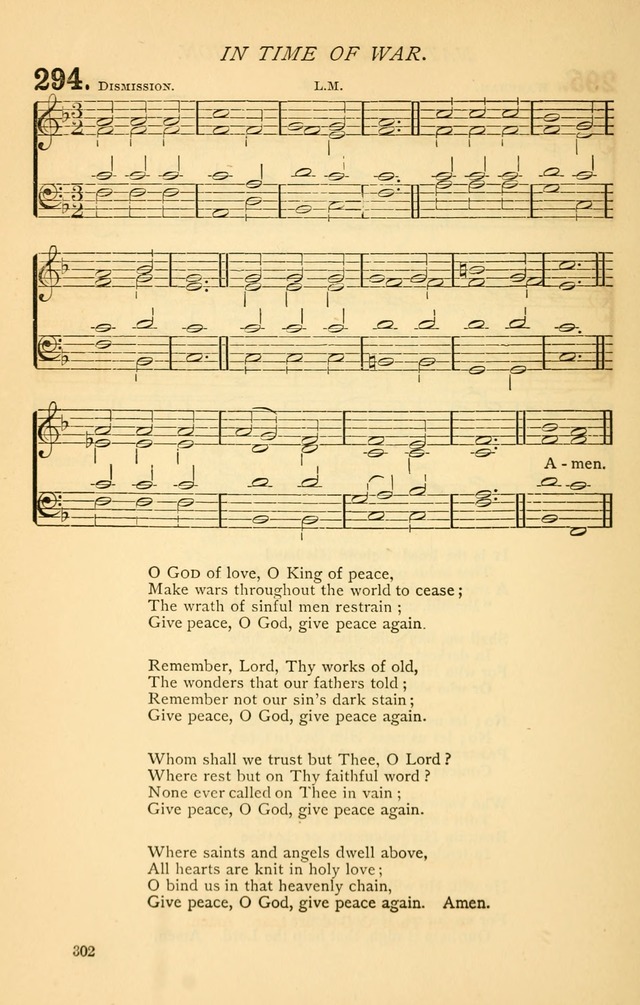 Church Hymnal page 302