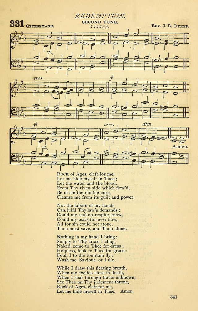 Church Hymnal page 341