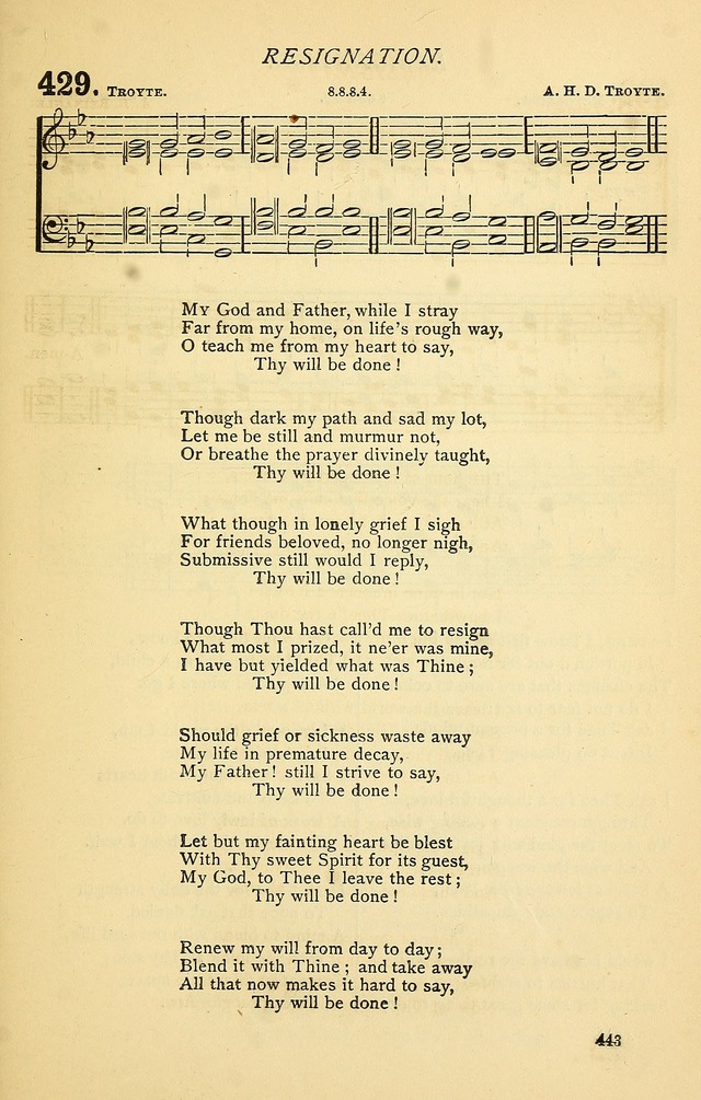 Church Hymnal page 443