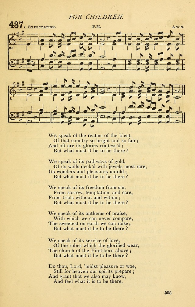 Church Hymnal page 505