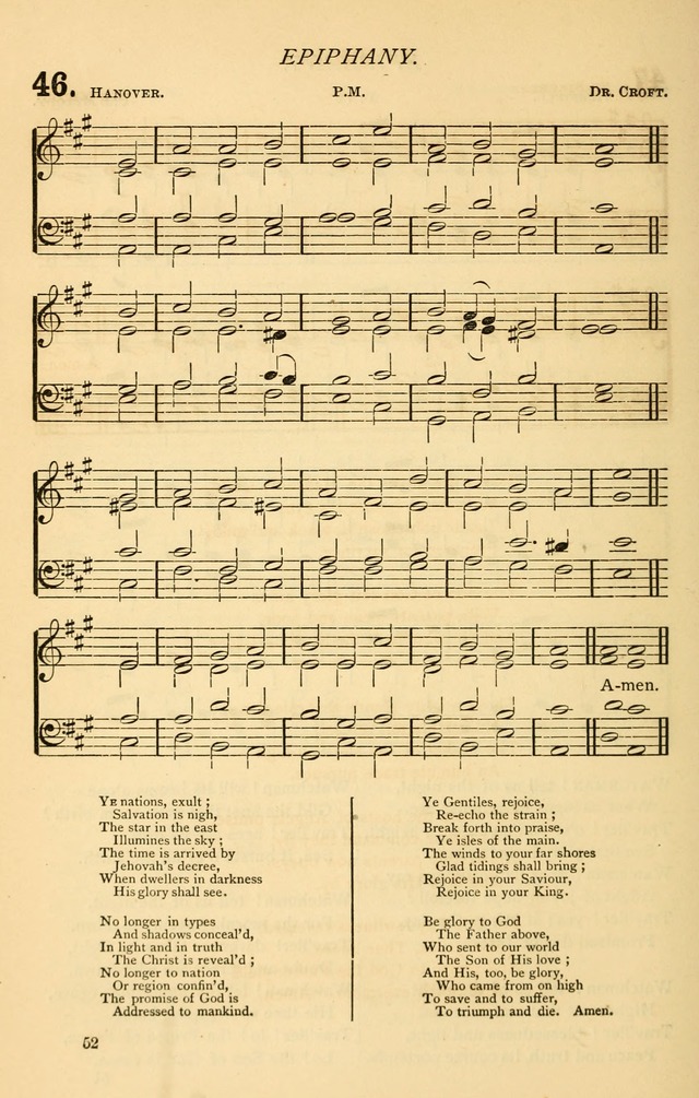 Church Hymnal page 52