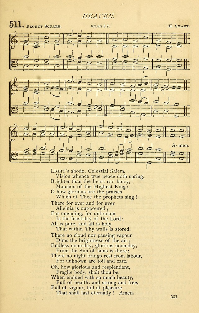 Church Hymnal page 531