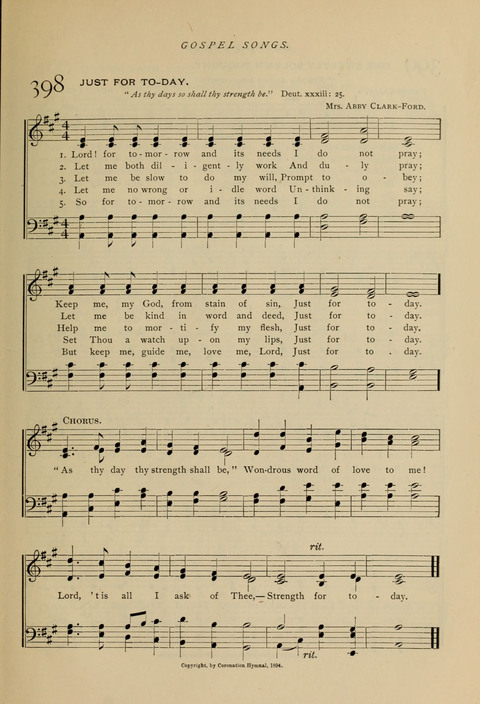 The Coronation Hymnal: a selection of hymns and songs page 267