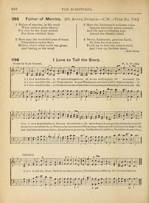 The Canadian Hymnal: a collection of hymns and music for Sunday schools, Epworth leagues, prayer and praise meetings, family circles, etc. (Revised and enlarged) page 242