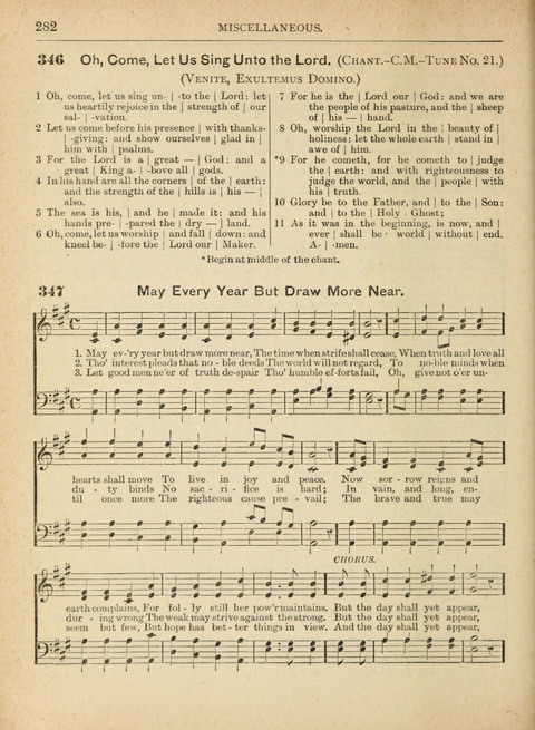 The Canadian Hymnal: a collection of hymns and music for Sunday schools, Epworth leagues, prayer and praise meetings, family circles, etc. (Revised and enlarged) page 282