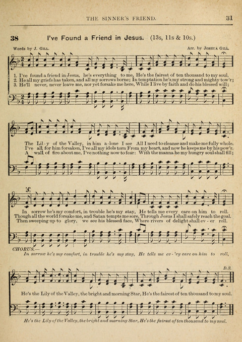 The Canadian Hymnal: a collection of hymns and music for Sunday schools, Epworth leagues, prayer and praise meetings, family circles, etc. (Revised and enlarged) page 31