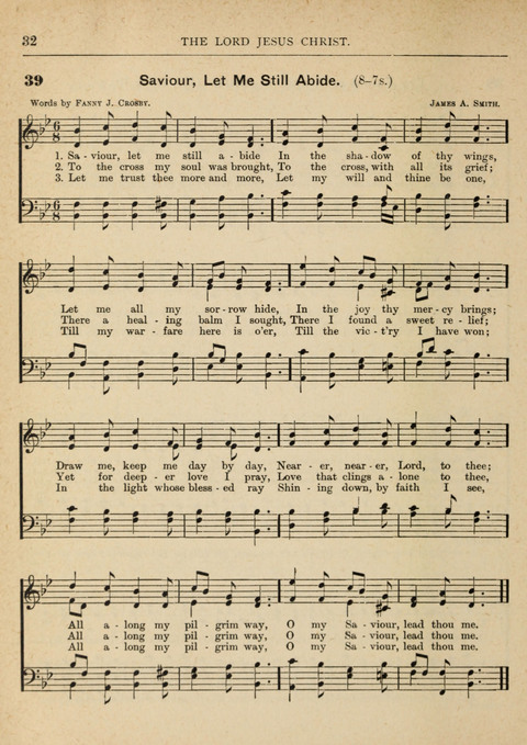 The Canadian Hymnal: a collection of hymns and music for Sunday schools, Epworth leagues, prayer and praise meetings, family circles, etc. (Revised and enlarged) page 32