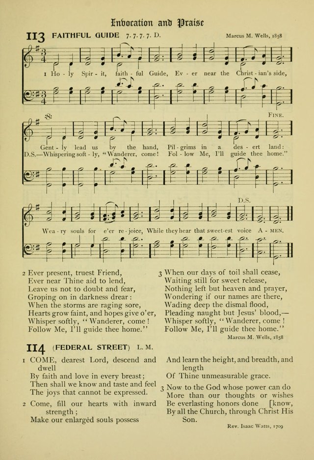 The Chapel Hymnal page 84