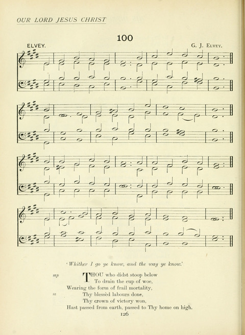 The Church Hymnary page 126
