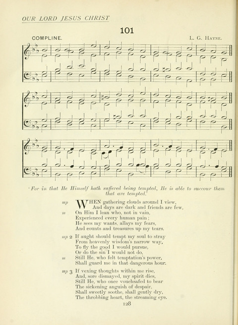 The Church Hymnary page 128