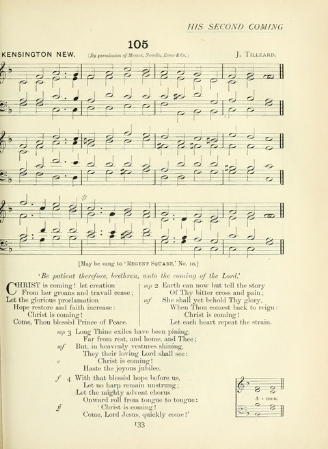 The Church Hymnary page 133