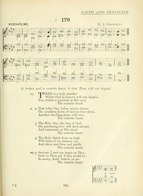 The Church Hymnary page 233