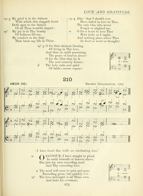 The Church Hymnary page 273
