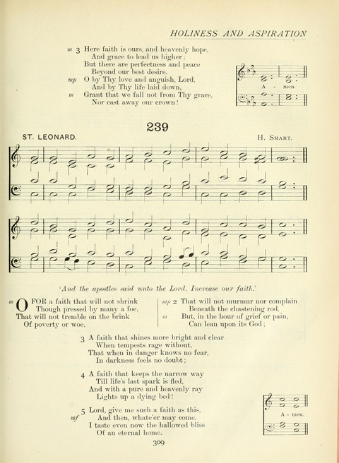 The Church Hymnary page 309