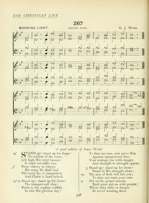 The Church Hymnary page 348