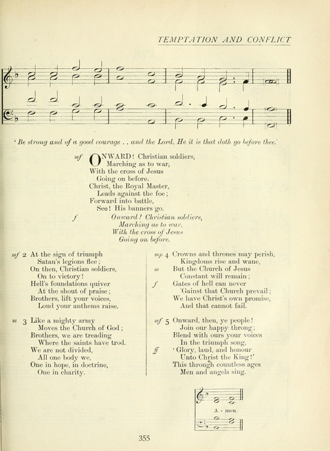 The Church Hymnary page 355