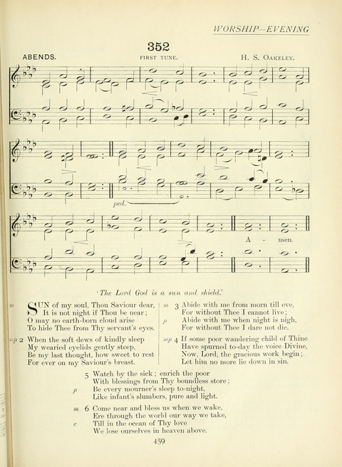 The Church Hymnary page 459