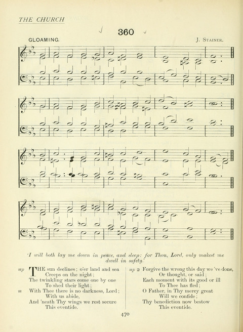 The Church Hymnary page 470