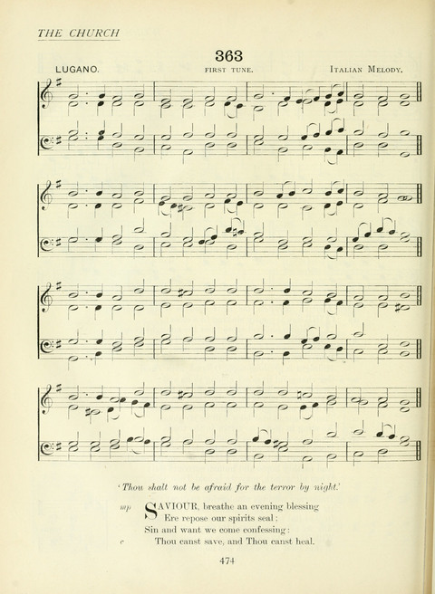The Church Hymnary page 474