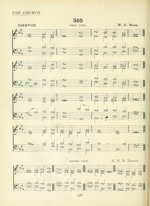The Church Hymnary page 478