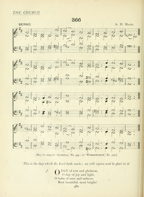 The Church Hymnary page 480