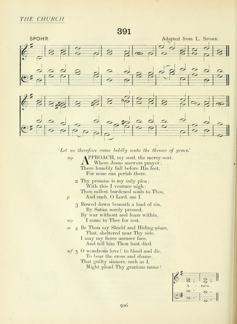 The Church Hymnary page 506